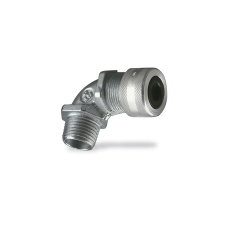 Abb 1/2" STRAIN RELIEF CONNECTOR, LIQUIDTIGHT, 0.310-0.560" 4961AL
